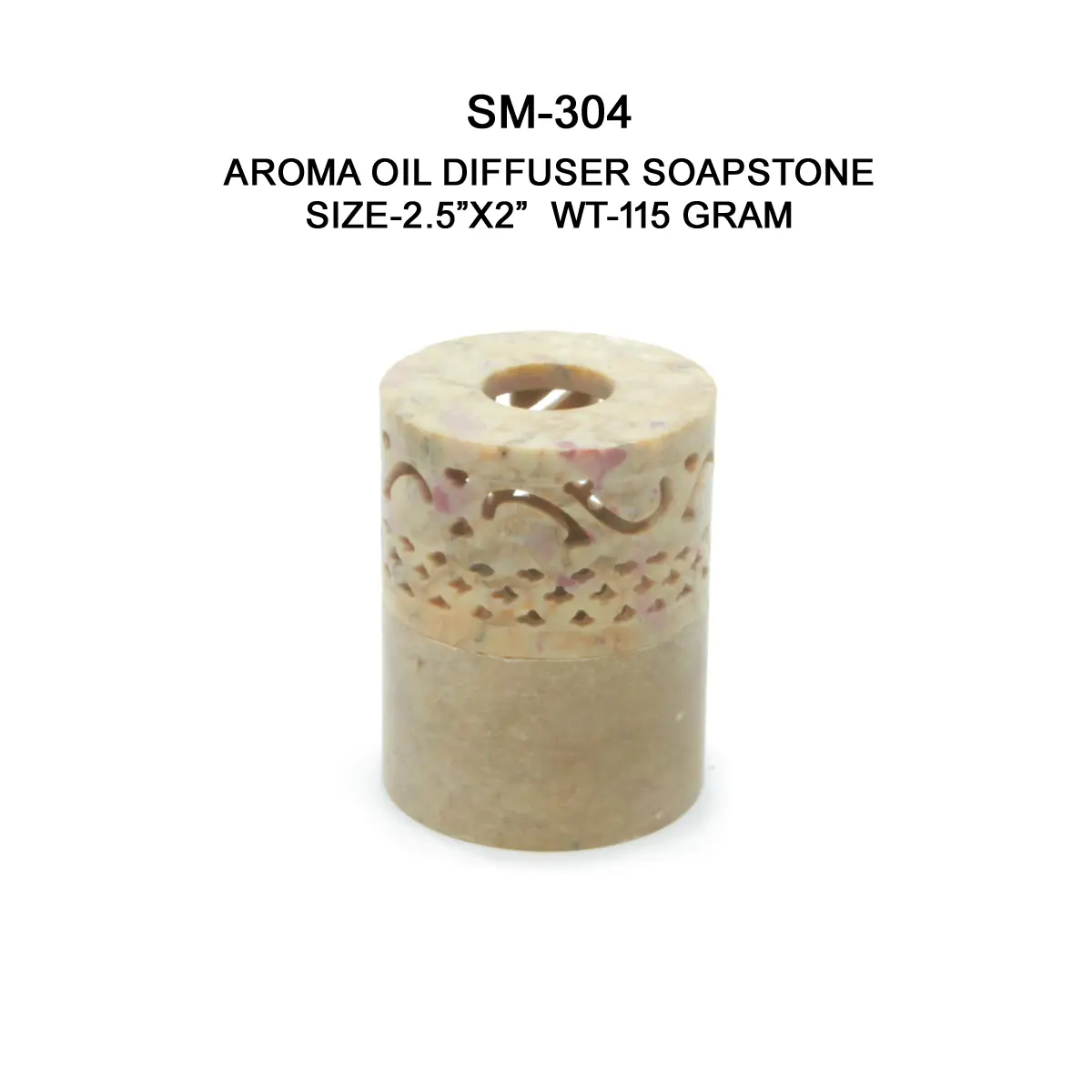 AROMA OIL DIFFUSER SOAPSTONE